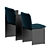 Sleek Modern Flutz Chair Design 3D model small image 5