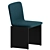 Sleek Modern Flutz Chair Design 3D model small image 13