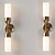 Modern 2-Light Wall Sconce 3D model small image 3