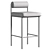 Elegant Balla Bar Stool 3D model small image 2