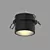 Moll GU10 Recessed Accent Light 3D model small image 4