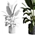 Rubber Ficus Indoor Plant 501 3D model small image 5