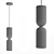 Elegant Maytoni Memory Chandelier MOD177PL-01B 3D model small image 3
