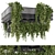 Metal Box Indoor Hanging Plants 3D model small image 1