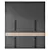 Modern 3D Wardrobe Model 3D model small image 3