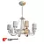 Beatrice 800 Stylish Chandelier Glow 3D model small image 2