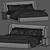 Modern Designer Bed Frame - PYORA 3D model small image 7