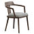 Elegant Porada Tilly Armchair 3D model small image 4