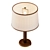 Riley Leather Table Lamp 3D model small image 4