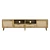Modern Rattan TV Cabinet with Storage 3D model small image 2