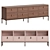 Elegant Fendi Casa Tiretto Sideboard 3D model small image 6