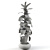 Serene Rubber Tree 047 3D model small image 2