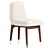 Elegant Jenny Dining Chair 3D model small image 1