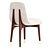 Elegant Jenny Dining Chair 3D model small image 2