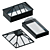 Crystal Clear Glass Roof Kit 3D model small image 2