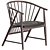 Gemla's Sunfeather Armchair: Elegant Comfort 3D model small image 1