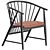Gemla's Sunfeather Armchair: Elegant Comfort 3D model small image 3