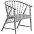 Gemla's Sunfeather Armchair: Elegant Comfort 3D model small image 4