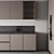 Customizable Modern Kitchen Design 3D model small image 5