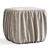 Folded Vertical Pouf 2016 Edition 3D model small image 1