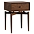 Scandinavian Style Bedside Table 3D model small image 2