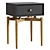 Scandinavian Style Bedside Table 3D model small image 4