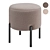 Charlie Ottoman Pouf, 43x43x45cm 3D model small image 1