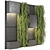 Vertical Garden Set 1330 - Indoor Wall 3D model small image 1