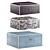 Orrell Trio Jewellery Boxes 3D model small image 1