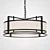 ADEN Pendant Chandelier by ImperiumLoft 3D model small image 2