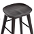 Modern Wood Counter Stool 3D model small image 4