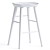 Modern Wood Counter Stool 3D model small image 5