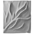 Neutral Abstract Relief Sculpture 3D model small image 4
