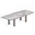 Stylish Park Dining Set 3D model small image 5