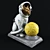 Space Cat 3D Model Kit 3D model small image 2