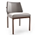 Elegant Kesden Dining Chair 3D model small image 1