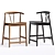 Sleek Byers Counter Stool 3D model small image 2