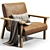 Modern Designer Armchair 3D Model 3D model small image 1