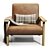 Modern Designer Armchair 3D Model 3D model small image 2