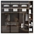 Modern Furniture Set 2016 3D model small image 1