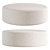 Modern Zyl Pouf by Bolia 3D model small image 1