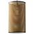 Rustic Bamboo Pendant Light Luminaire 3D model small image 1