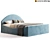 Modern 3D Alice Bed Model 3D model small image 1