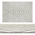 Geometric Eco Kilim Rug - Sevilla 5506 3D model small image 1