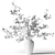 Spring Branches Clay Vase 3D model small image 2