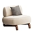 Modern Contemporary Vao Armchair 2017 3D model small image 2
