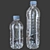 Low Poly Plastic Water Bottles 3D model small image 2