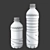 Low Poly Plastic Water Bottles 3D model small image 3