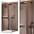 Frameless Shower Enclosure Kit 3D model small image 6