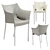 Modern Dr. NO Armchair Furniture 3D model small image 1